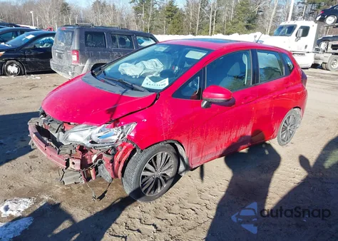 2015 Honda Fit Ex/Ex-L z USA, uszkodzony, nr VIN 3HGGK5H85FM729909